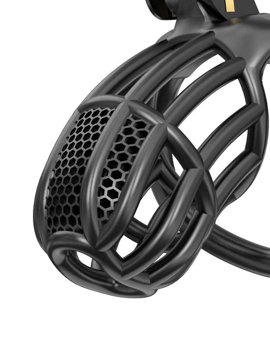 Rimba P-Cage - P-Cage PC06 - Kuisheidskooi - Peniskooi - Maat M - Zwart-Erotiekvoordeel.nl