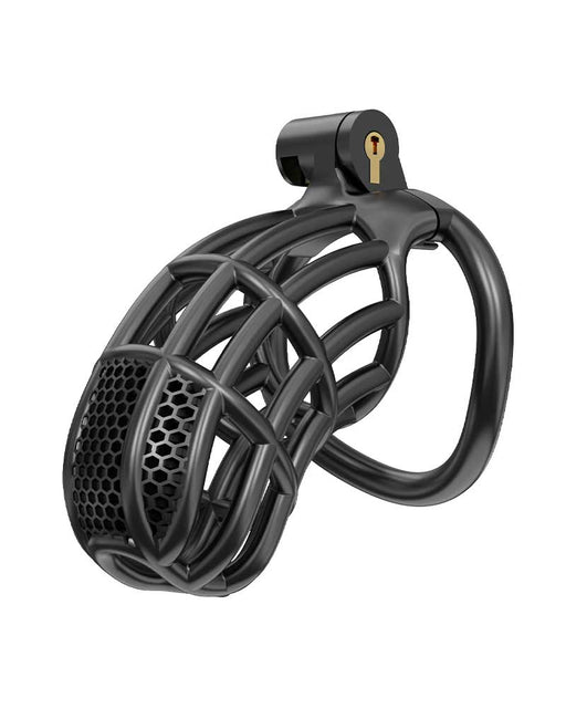 Rimba P-Cage - P-Cage PC06 - Kuisheidskooi - Peniskooi - Maat L - Zwart-Erotiekvoordeel.nl