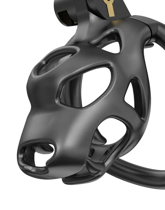 Rimba P-Cage - P-Cage PC07 - Kuisheidskooi - Peniskooi - Maat XS - Zwart-Erotiekvoordeel.nl