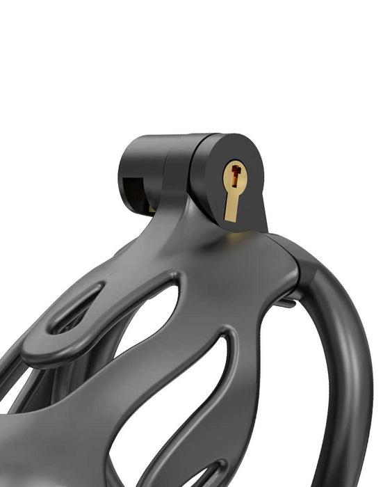 Rimba P-Cage - P-Cage PC07 - Kuisheidskooi - Peniskooi - Maat M - Zwart-Erotiekvoordeel.nl