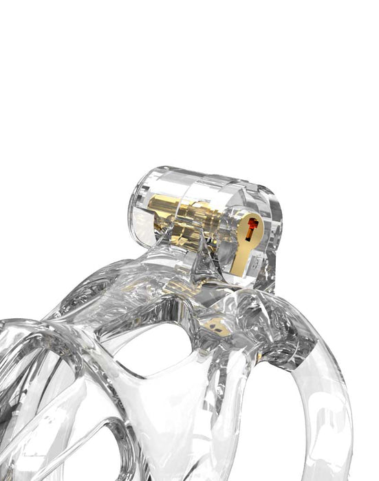 Rimba P-Cage - P-Cage PC08 - Kuisheidskooi - Peniskooi - Maat S - Transparant-Erotiekvoordeel.nl