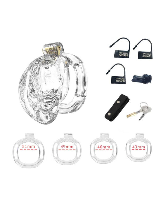 Rimba P-Cage - P-Cage PC10 - Kuisheidskooi - Peniskooi - Pussy - Transparant-Erotiekvoordeel.nl