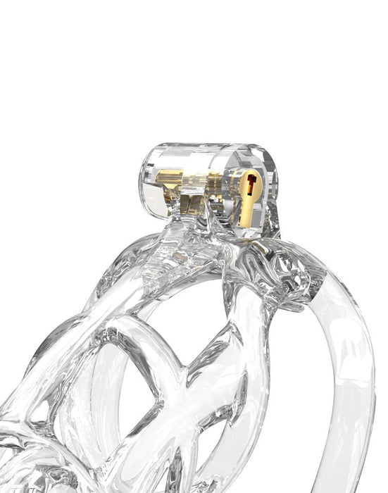 Rimba P-Cage - P-Cage PC11 - Kuisheidskooi - Peniskooi - Maat M - Transparant-Erotiekvoordeel.nl