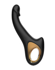 Rimba - Sensual nights SN07 - G-Spot Vibrator met Bewegende Kop - Zwart-laced-up.nl