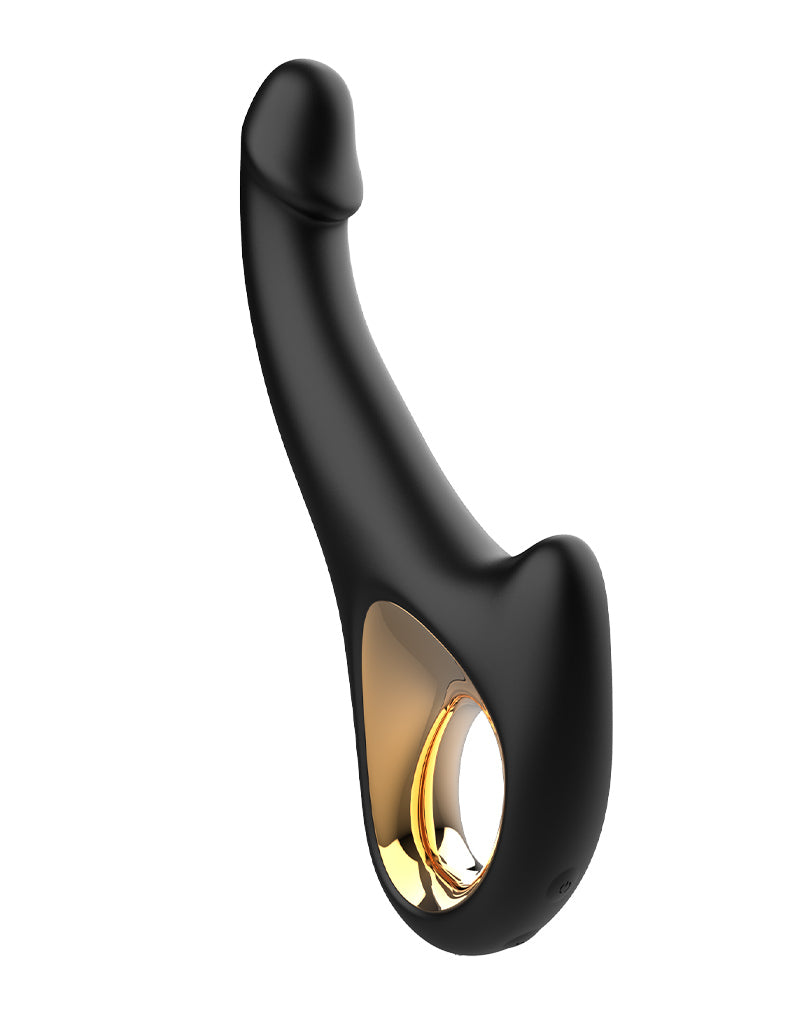 Rimba - Sensual nights SN07 - G-Spot Vibrator met Bewegende Kop - Zwart-laced-up.nl