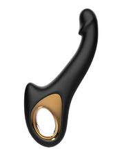 Rimba - Sensual nights SN07 - G-Spot Vibrator met Bewegende Kop - Zwart-laced-up.nl