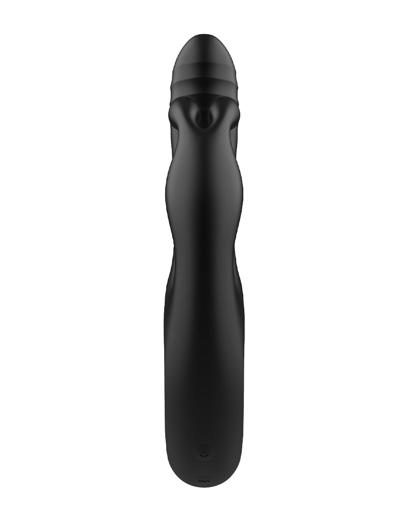 Rimba - Sensual nights SN09 - Stotende Rabbit Vibrator - Zwart-laced-up.nl
