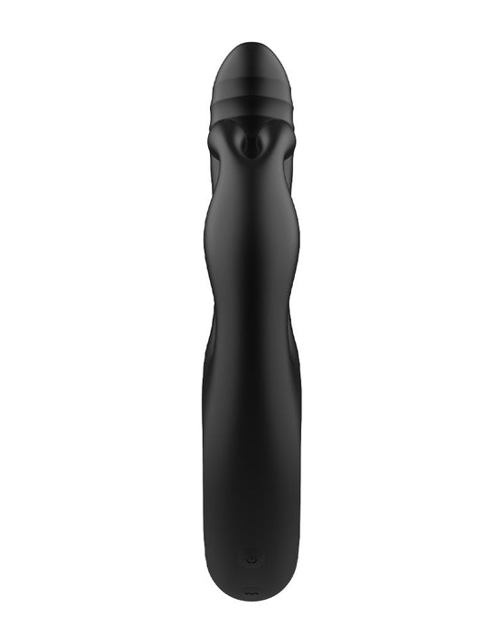 Rimba - Sensual nights SN09 - Stotende Rabbit Vibrator - Zwart-Erotiekvoordeel.nl