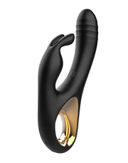 Rimba - Sensual nights SN09 - Stotende Rabbit Vibrator - Zwart-laced-up.nl