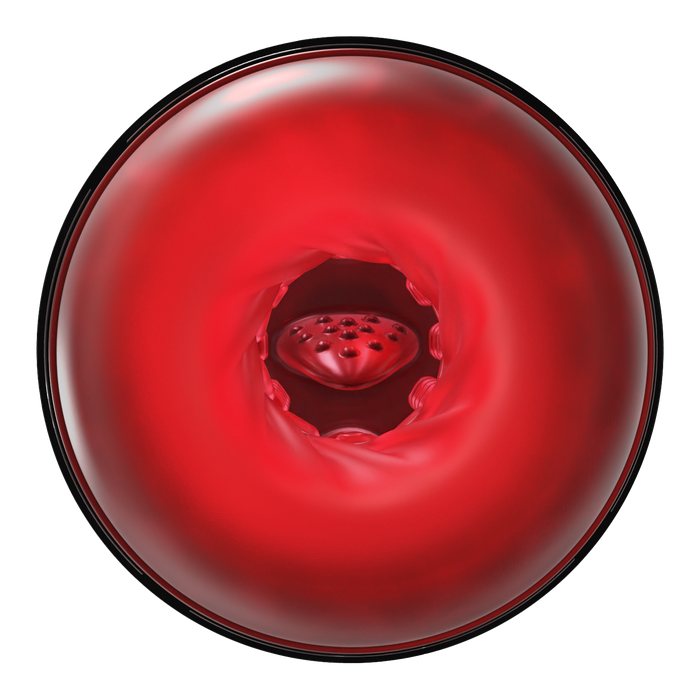 Rimba Toys - Orgastobator 07 - Masturbator - Rood/Transparant-Laced-up.nl