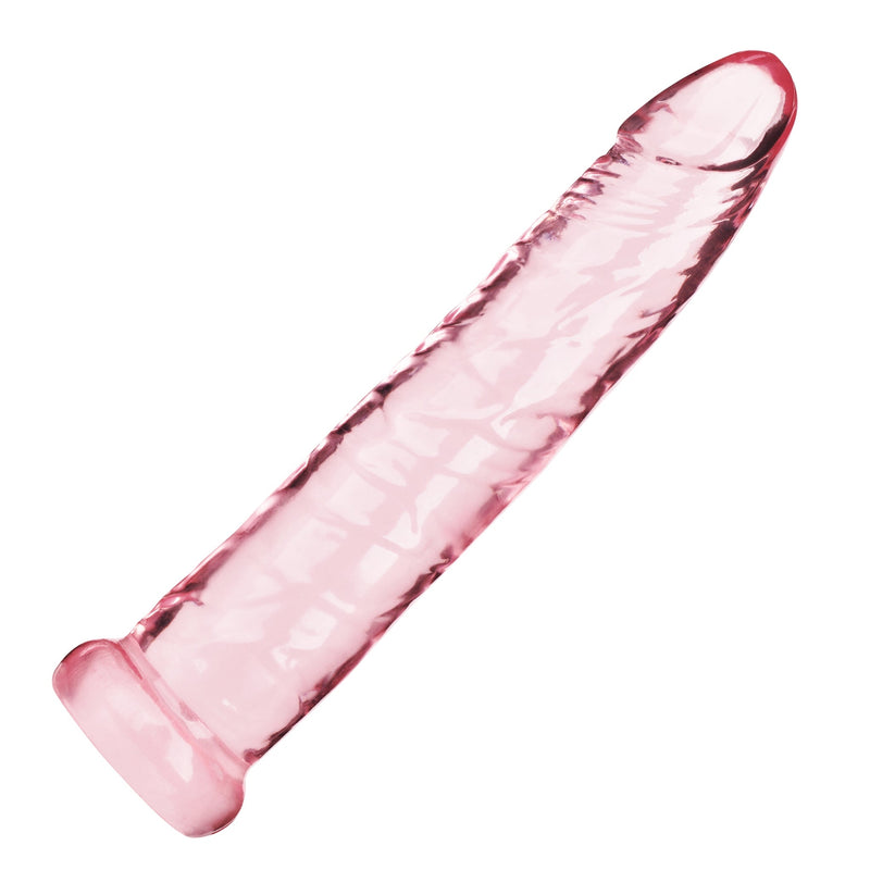 Being Fetish - TPR Dildo - 18 cm - Transparant Roze-laced-up.nl