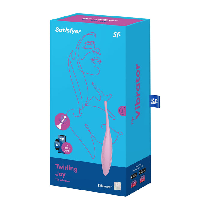 Satisfyer - Twirling Joy Pink (App)-Erotiekvoordeel.nl