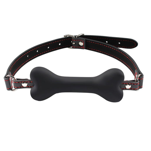 Smart Moves - Locking bone gag M black-Erotiekvoordeel.nl