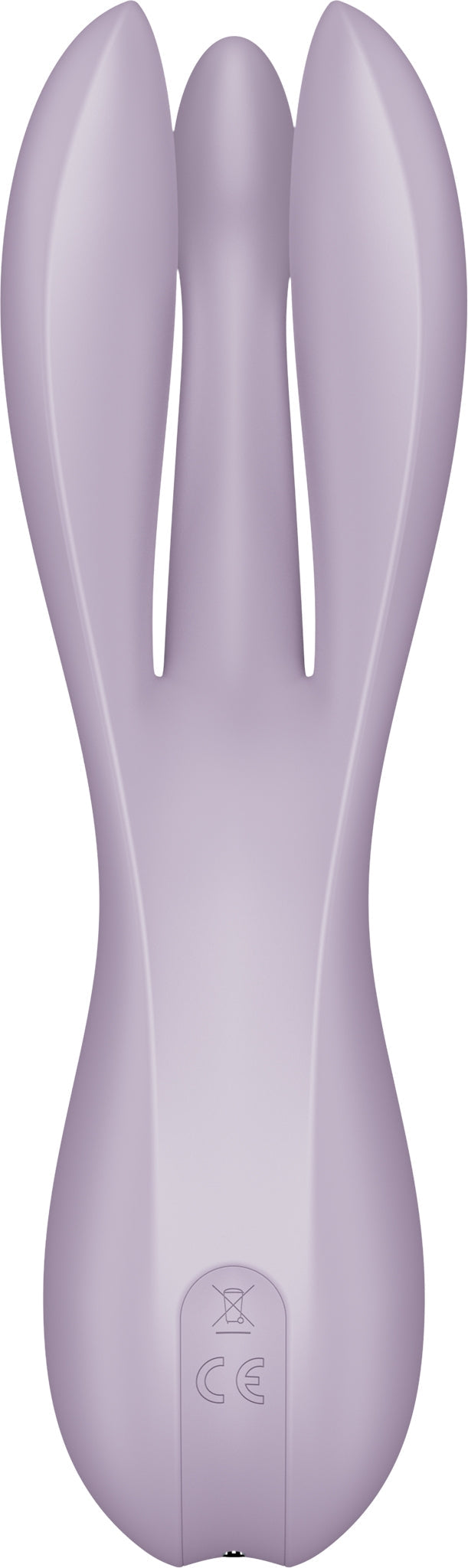Satisfyer - Threesome 2 - Multifunctionele Vibrator Met 3 Voelsprieten - Lila-laced-up.nl