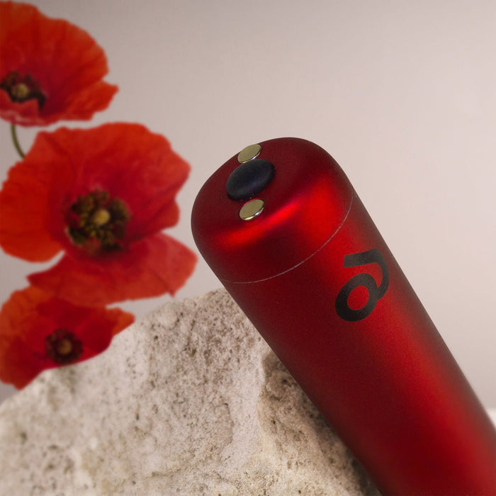Rocks-off - Oplaadbare Bullet Vibrator - Poppy Red-laced-up.nl
