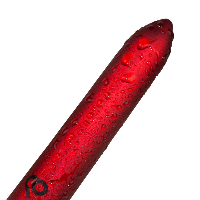 Rocks-off - Oplaadbare Bullet Vibrator - Poppy Red-laced-up.nl