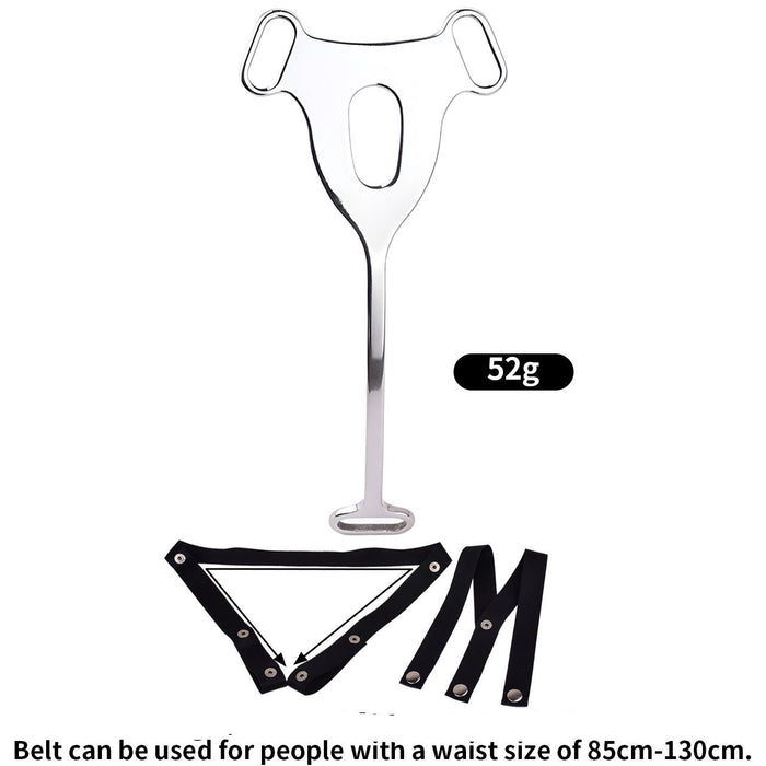 Kiotos - Male to Female Kuisheidsgordel met Plaat - Sissy Kuisheidsgordel-Erotiekvoordeel.nl