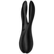 Satisfyer - Threesome 2 - Multifunctionele Vibrator Met 3 Voelsprieten - Zwart-laced-up.nl