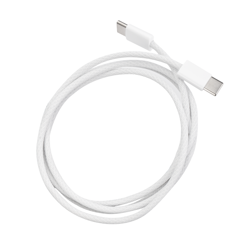Rimba - Oplaadkabel - USB-C naar USB-C - Wit