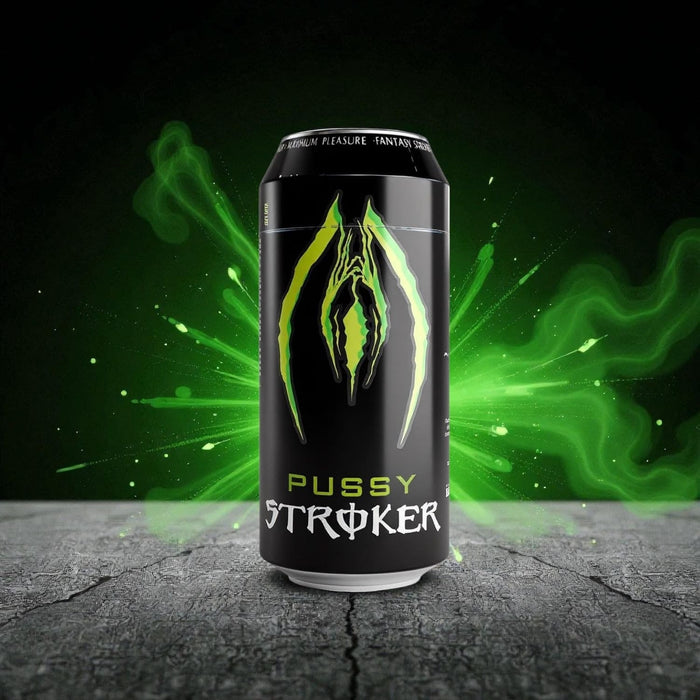 Alive - Masturbator in Energy Drink Blikje - Neon Groen-Erotiekvoordeel.nl
