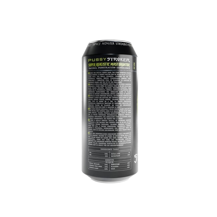 Alive - Masturbator in Energy Drink Blikje - Neon Groen-Erotiekvoordeel.nl