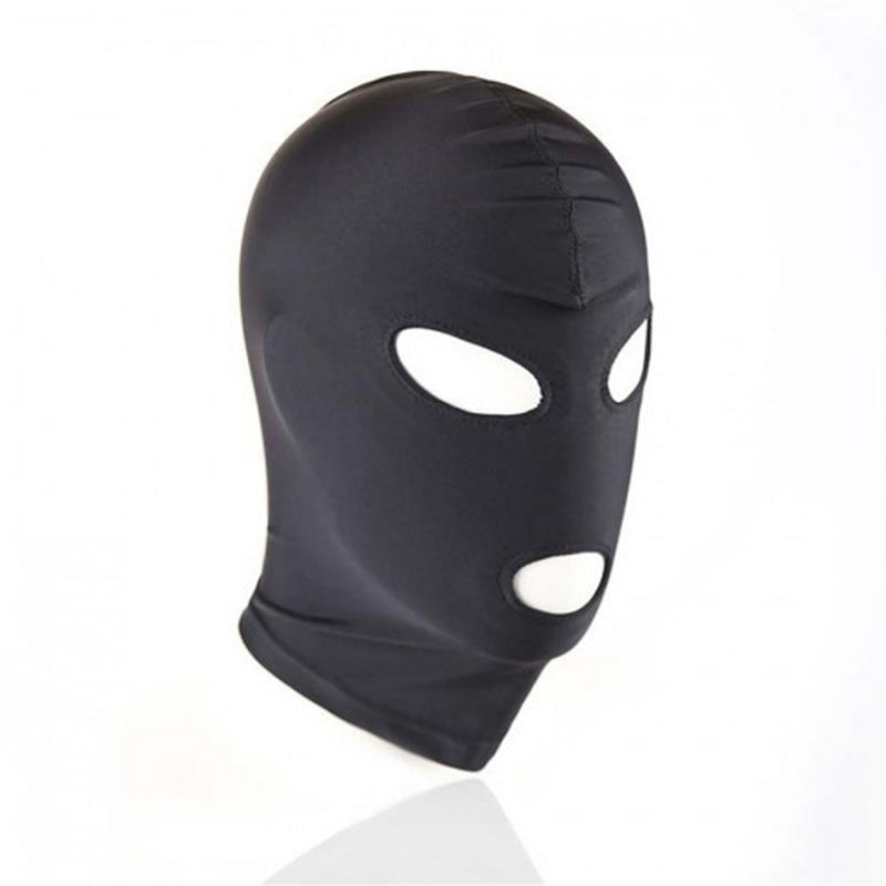 Fixxx - Hood met Open Ogen en Open Mond - Rits Achter - Zwart-laced-up.nl