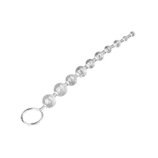 Being Fetish - Anaal Kralen - 32,5 cm - PVC - Transparant-Erotiekvoordeel.nl
