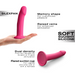 Dorcel - Real Pleasure - Stijlvolle Siliconen Dildo - Roze-Erotiekvoordeel.nl
