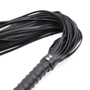 Smart Moves - Leather flogger 62 cm black-laced-up.nl