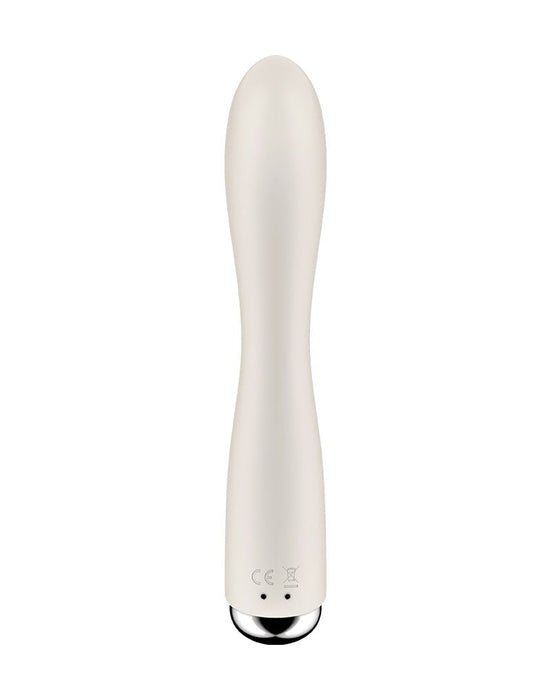 Satisfyer - Spinning Rabbit 1 - Roterende en Vibrerende Rabbit Vibrator - Tarzan Vibrator - Beige-Erotiekvoordeel.nl