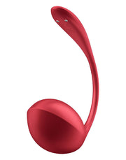 Satisfyer - Shiny Petal - Draagbare Vibrator - Panty Vibrator - Vibrerend Eitje - Rood-laced-up.nl