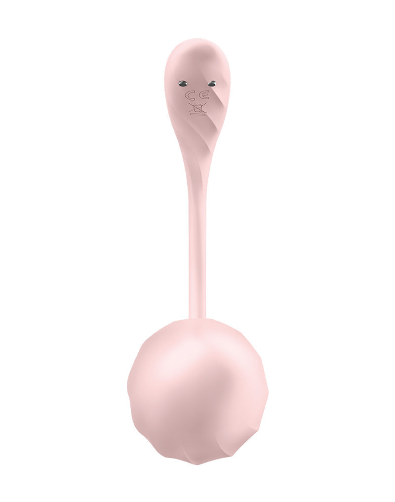 Satisfyer - Ribbed Petal - Draagbare Vibrator - Panty Vibrator - Vibrerend Eitje - Roze-laced-up.nl