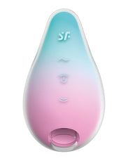 Satisfyer - Mermaid Vibes - Vibrerende Luchtdruk Vibrator - Mint/Roze-laced-up.nl