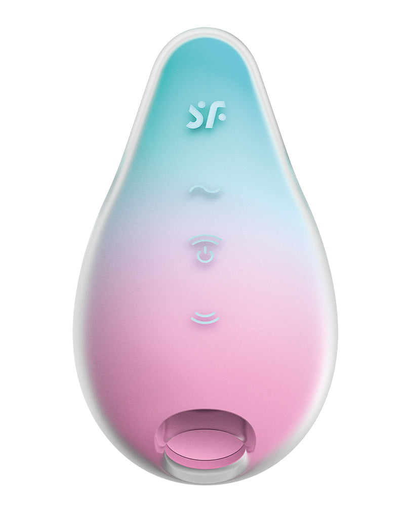 Satisfyer - Mermaid Vibes - Vibrerende Luchtdruk Vibrator - Mint/Roze-laced-up.nl