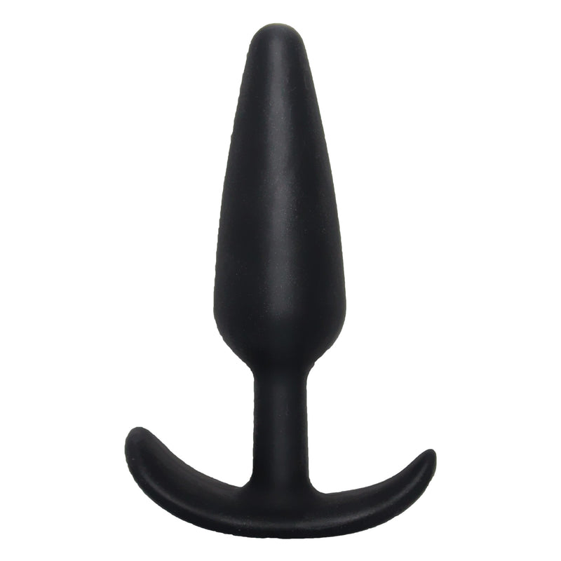 Being Fetish - Anaal Plug 12,5 x 3,5 cm – Zwart-laced-up.nl