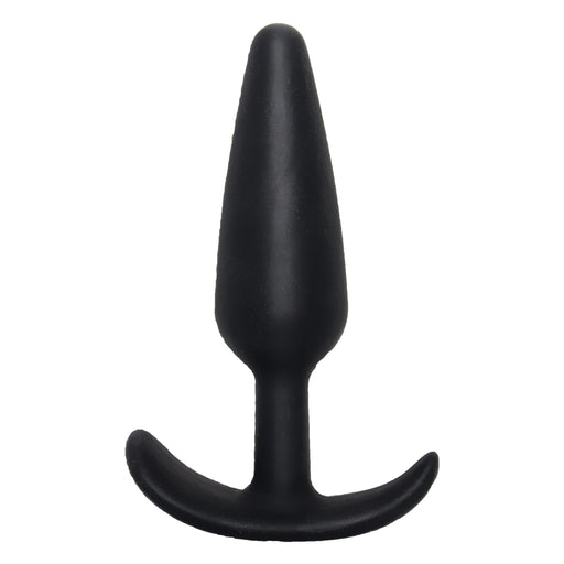 Being Fetish - Anaal Plug 12,5 x 3,5 cm – Zwart-Erotiekvoordeel.nl