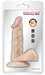 Deep Desire - PVC Dildo met Balzak en Zuignap - 16,5 cm - Lichte Huidskleur-Erotiekvoordeel.nl