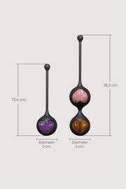 Adrien Lastic - Harmony Stones - Vaginale Balletjes - Kristallen - 6 stuks-laced-up.nl