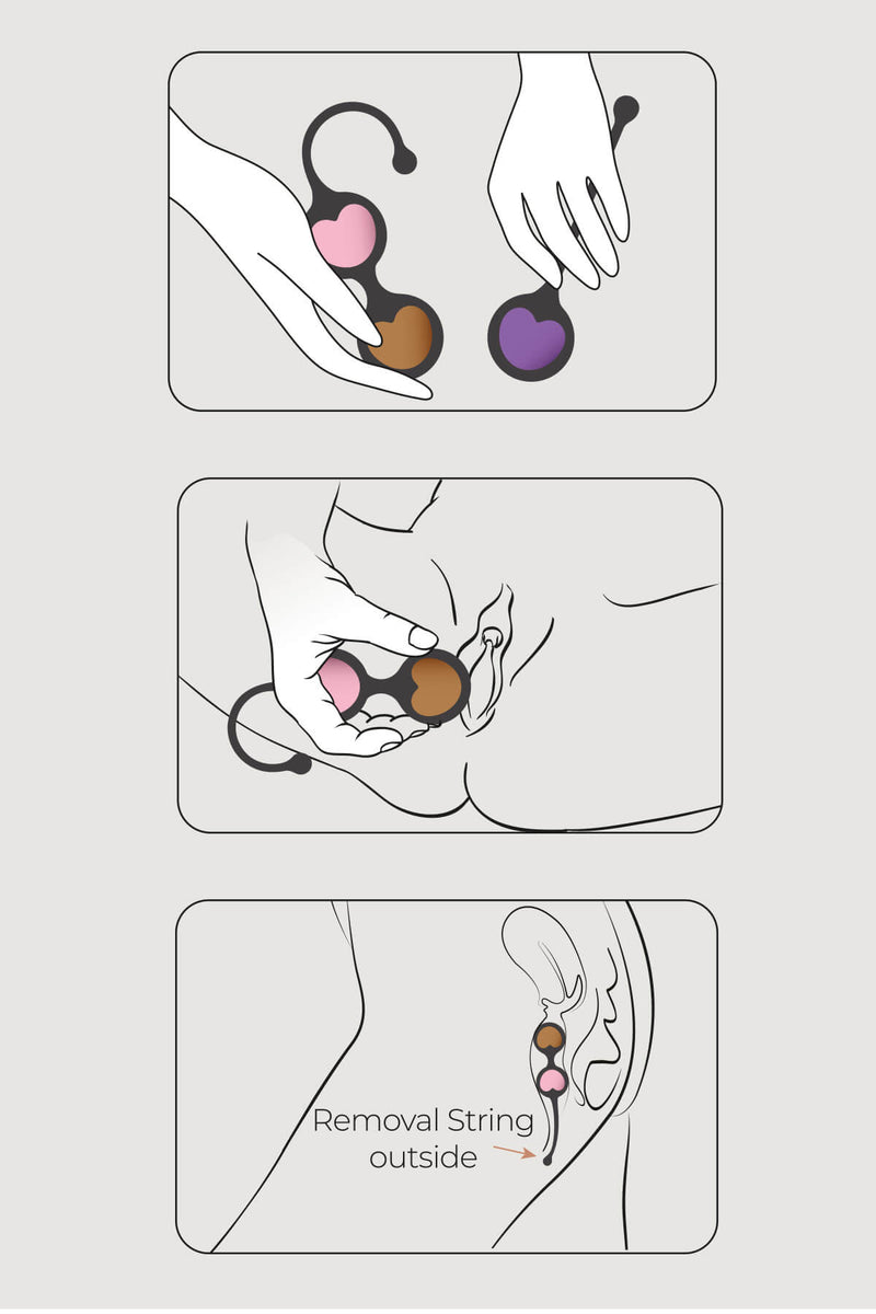 Adrien Lastic - Harmony Stones - Vaginale Balletjes - Kristallen - 6 stuks-laced-up.nl