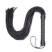 Smart Moves - Leather flogger 62 cm black-Erotiekvoordeel.nl