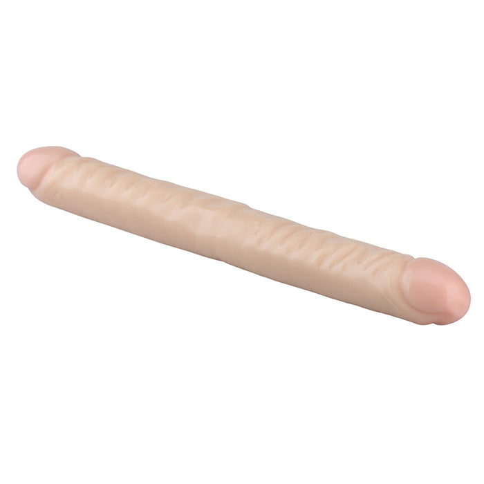 Being Fetish - PVC Double Dildo 17.3" flesh-Erotiekvoordeel.nl