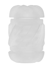 Leten - Sleeve voor SM500 Super Thrusting Masturbator met Telefoonhouder - Transparant-laced-up.nl
