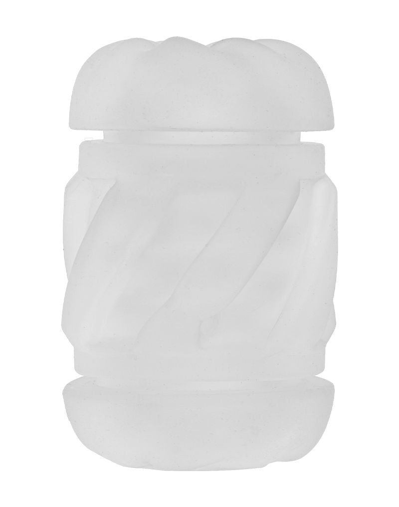 Leten - Sleeve voor SM500 Super Thrusting Masturbator met Telefoonhouder - Transparant-laced-up.nl