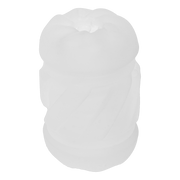 Leten - Sleeve voor SM500 Super Thrusting Masturbator met Telefoonhouder - Transparant-laced-up.nl