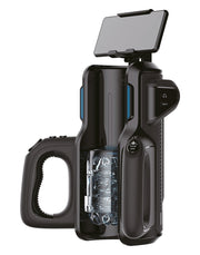 Leten - SM 500 - Super Thrusting Masturbator met telefoonhouder-laced-up.nl