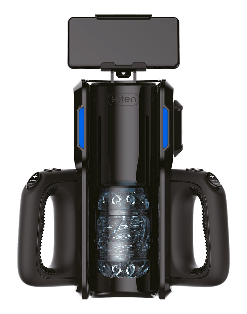 Leten - SM 500 - Super Thrusting Masturbator met telefoonhouder-laced-up.nl
