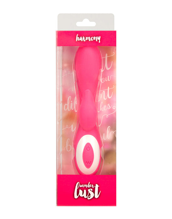 Wonderlust - Harmony - Clitoris And G-spot Vibrator - Pink