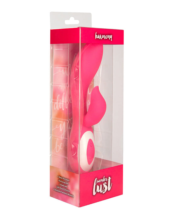 Wonderlust - Harmony - Clitoris And G-spot Vibrator - Pink