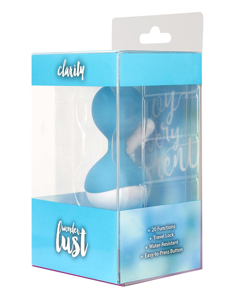 Wonderlust - Clarity huevo vibrador - turquesa