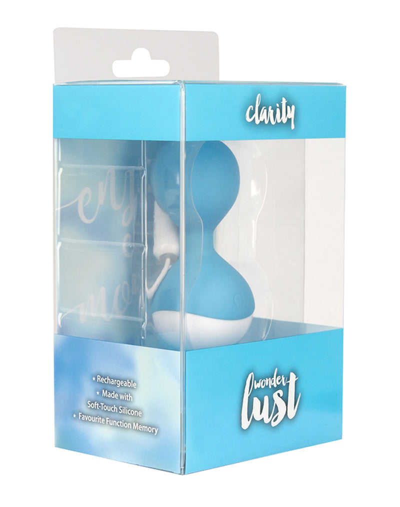 Wonderlust - Clarity huevo vibrador - turquesa